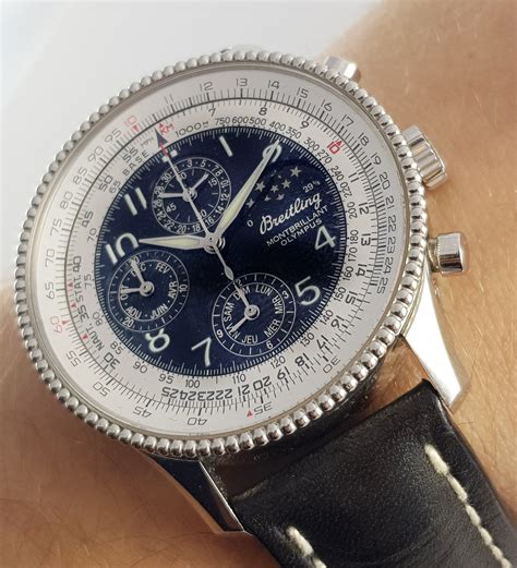 breitling navitimer olympus montbrillant|Breitling Navitimer price guide.